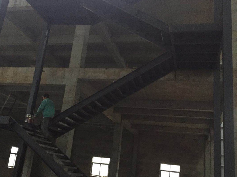 武缆集团有限公司生产车间钢结构楼梯